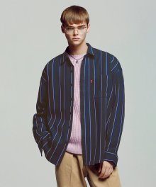 London Stripe Shirts - Navy