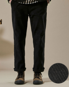 (20FW) CORDUROY FATIGUE PANTS BLACK