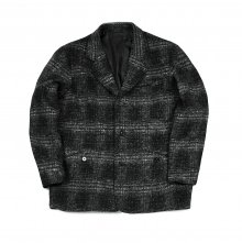 (2차리오더) OBLIQUE WOOL CHECK JACKET