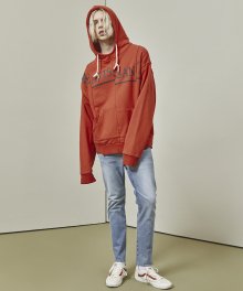 RAVISSANT CUTTING HOODY RED