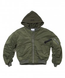 [3차재입고] PARKARING HOODY MA-1 KHAKI