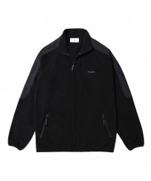 Full Zip Fleece Jacket Black