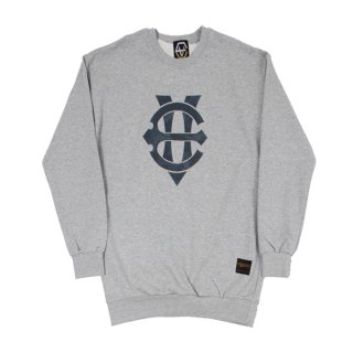 에잇볼륨(EIGHTVOLUME) EV Emblem Crewneck(Gray)