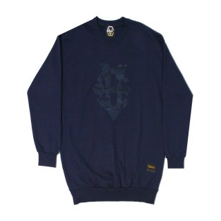 에잇볼륨(EIGHTVOLUME) EV Emblem Crewneck(Navy)