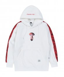 MUSHROOM HOODIE WHITE