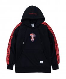 MUSHROOM HOODIE BLACK