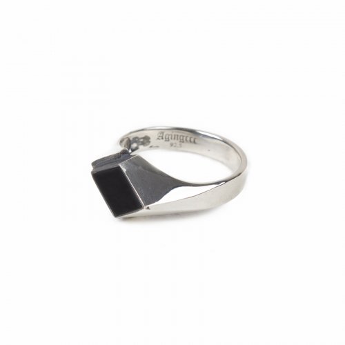 에이징씨씨씨(aging) 223# 92.5 SILVER ONYX RING-OD