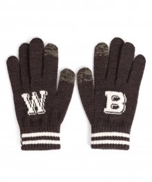 WB TOUCH GLOVES (brown)
