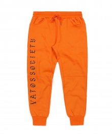 VATOS HEAVY SWEAT JOGGER PANTS ORANGE