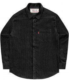 8w Corduroy Shirts - Black