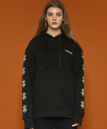 [UNISEX] 펀하우스 후드티 (black)