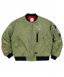 MASTERPIECE OVERSIZED MA-1 JACKET KHAKI