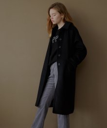 hidden button coat_black