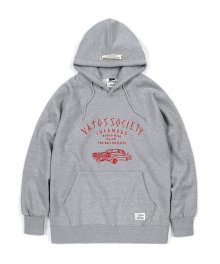 LOW RIDER BRUSHED HEAVY SWEAT HOODIE GREY