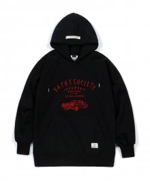 LOW RIDER BRUSHED HEAVY SWEAT HOODIE BLACK