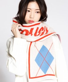 COLOR MUFFLER IVORY