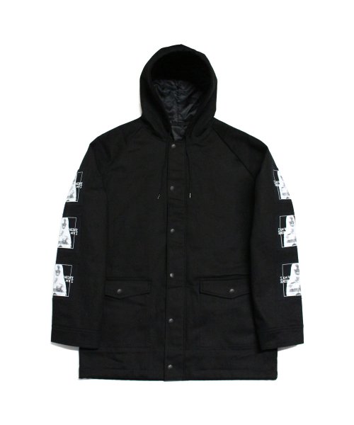 아임낫어휴먼비잉(iamnotahumanbeing) Porno 6 Military Jacket - Black