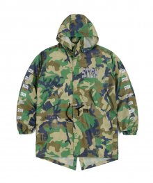 SPARK OVERSIZED COAT CAMOUFLAGE