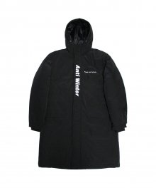 Anti Winter Long Padding Jacket - Black