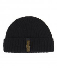 GORGE SHORT BEANIE BLACK