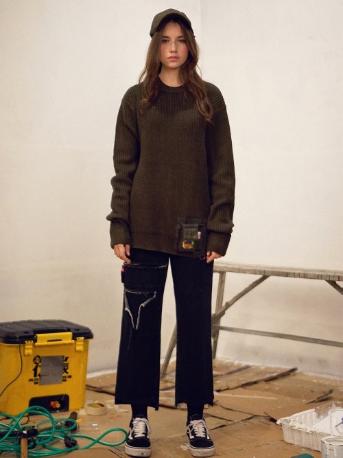 2113 스튜디오(2113 STUDIO) VERY BUSY2 POCKET POINT KNIT_W - 사이즈 & 후기 | 무신사