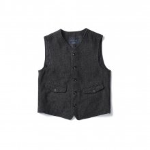 17FW WARM UP WOOL VEST CHARCOAL