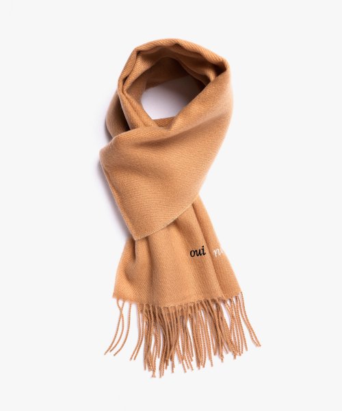 피스메이커(piecemaker) OUI NON MUFFLER (BEIGE)