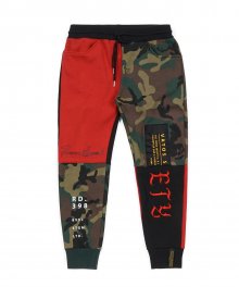 COMBINE HEAVY SWEAT JOGGER PANTS RED