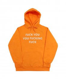 ‘FUCK YOU’ Hoodie - Orange