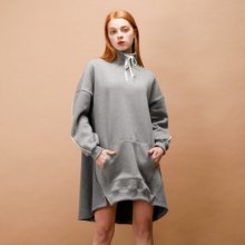 ZIPUP FLARE ONEPIECE_GRAY