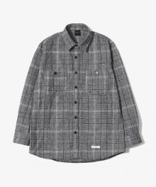 Glen Check Shirts [Grey]
