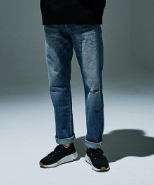 Regular Fit Washed Selvage Jean