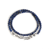 [SILVER925]Lock in bracelet(lapis lazuli)