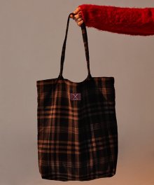 [아티팩츠] ARTIFACTS - Corduroy Eco Bag [Black Check]