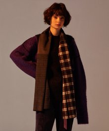 [아티팩츠] ARTIFACTS - Wool check reversible scarf 003