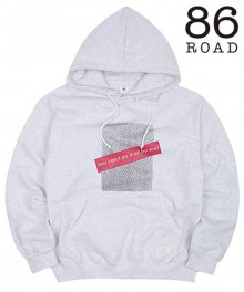2803 Box logo hoodie(White)