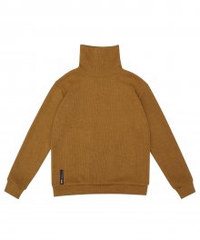 T37F CLOVER HIGHNECK KNIT (YELLOW)