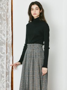 CLASSIC PLEATS SKIRTBLACK