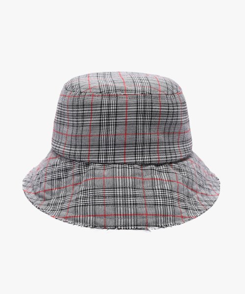 피스메이커(piecemaker) GLEN CHECK BUCKET (BLACK)