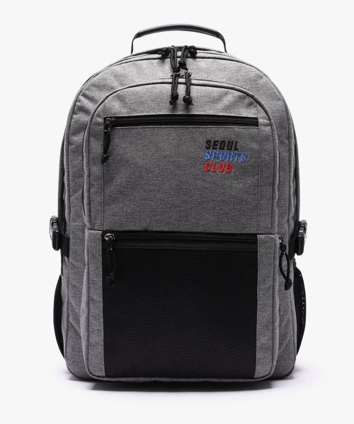 피스메이커(piecemaker) SSC SQUARE BACKPACK (MELANGE GREY)