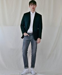 M#1485 ode slim selvedge jeans