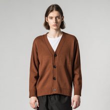 Modernfit cardigan brown