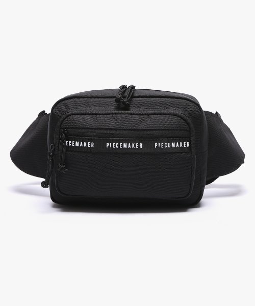 피스메이커(piecemaker) REPLAY WAIST BAG (BLACK)