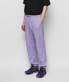 KANCO LOGO SWEAT PANTS violet