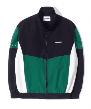 큐티에잇(QT8) BN Old Track Jacket (Green)