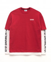 TW City Layered Tee (Red)
