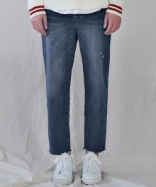 M#1488 icon regularfit cutted jeans