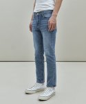 페이탈리즘(FATALISM) #0085 greysh blue crop jeans