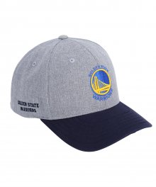 NBA 골든 스테이트 워리어스 로고볼륨자수 HARD CURVED CAP_N185AP462P