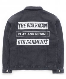 TW Oversize Denim Trucker (Black)